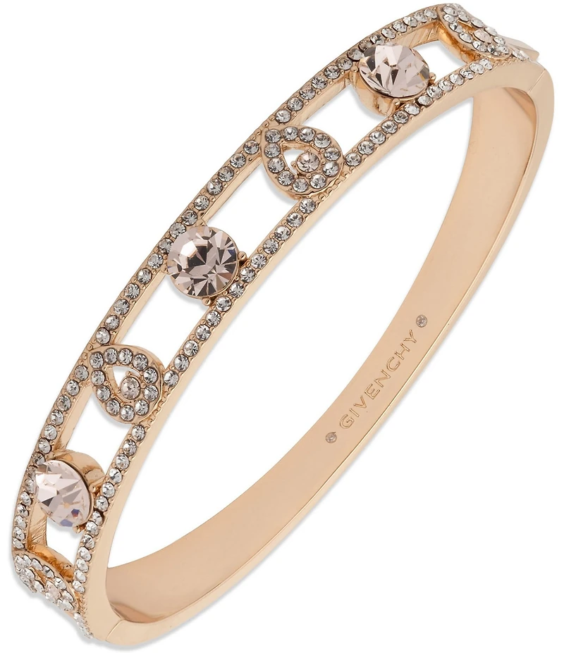 Givenchy Pave Pear Bangle Bracelet