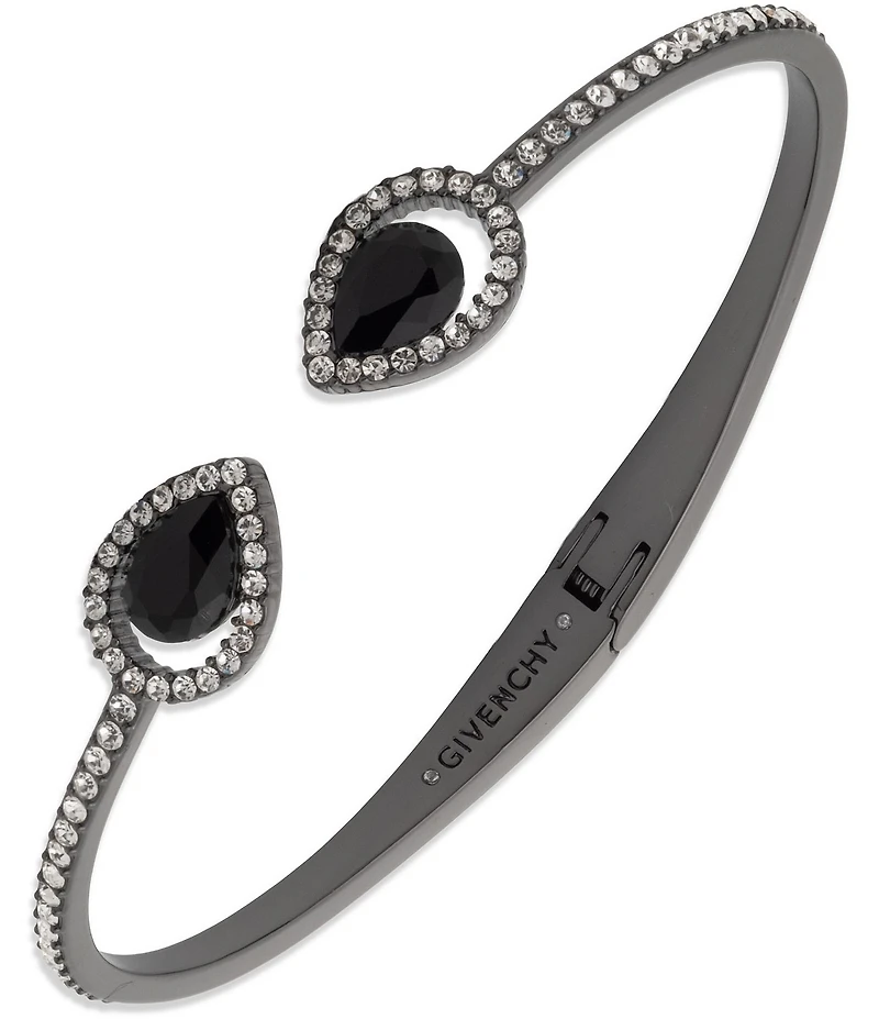 Givenchy Pear Stone Cuff Bracelet