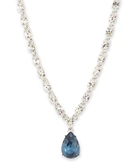 Givenchy Pear Stone Short Pendant Necklace