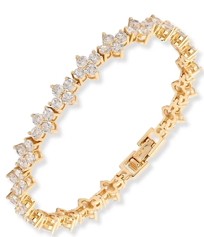 Givenchy Rhinestone Tennis Flex Line Bracelet