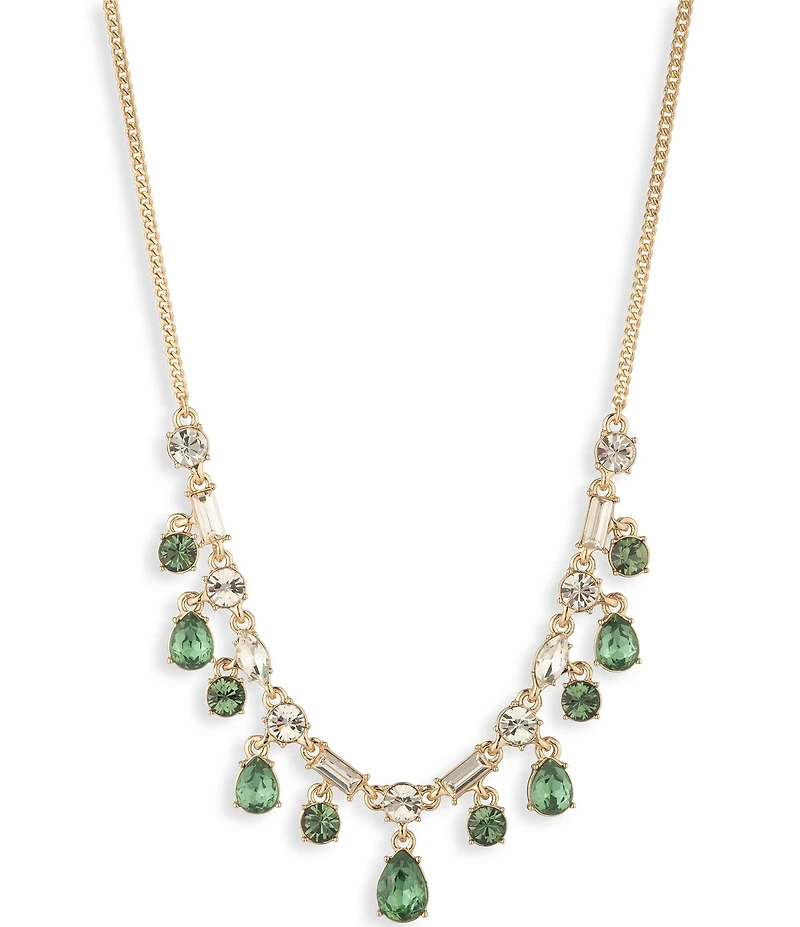 Givenchy Shaky Stone Frontal Collar Necklace