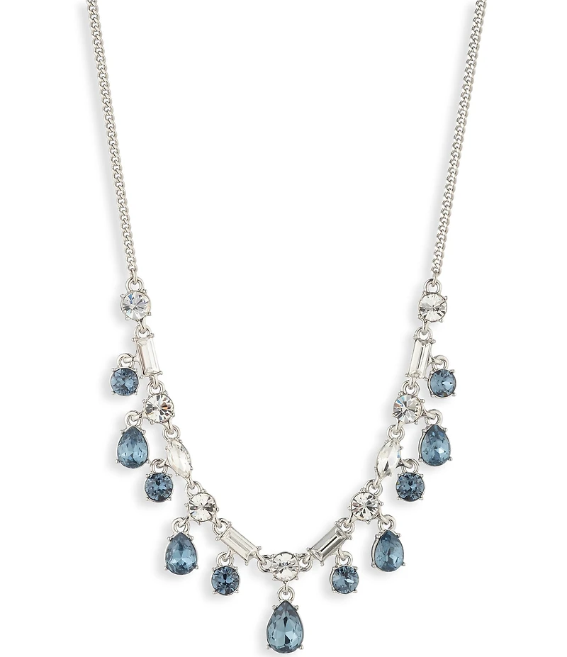 Givenchy Shaky Stone Frontal Collar Necklace