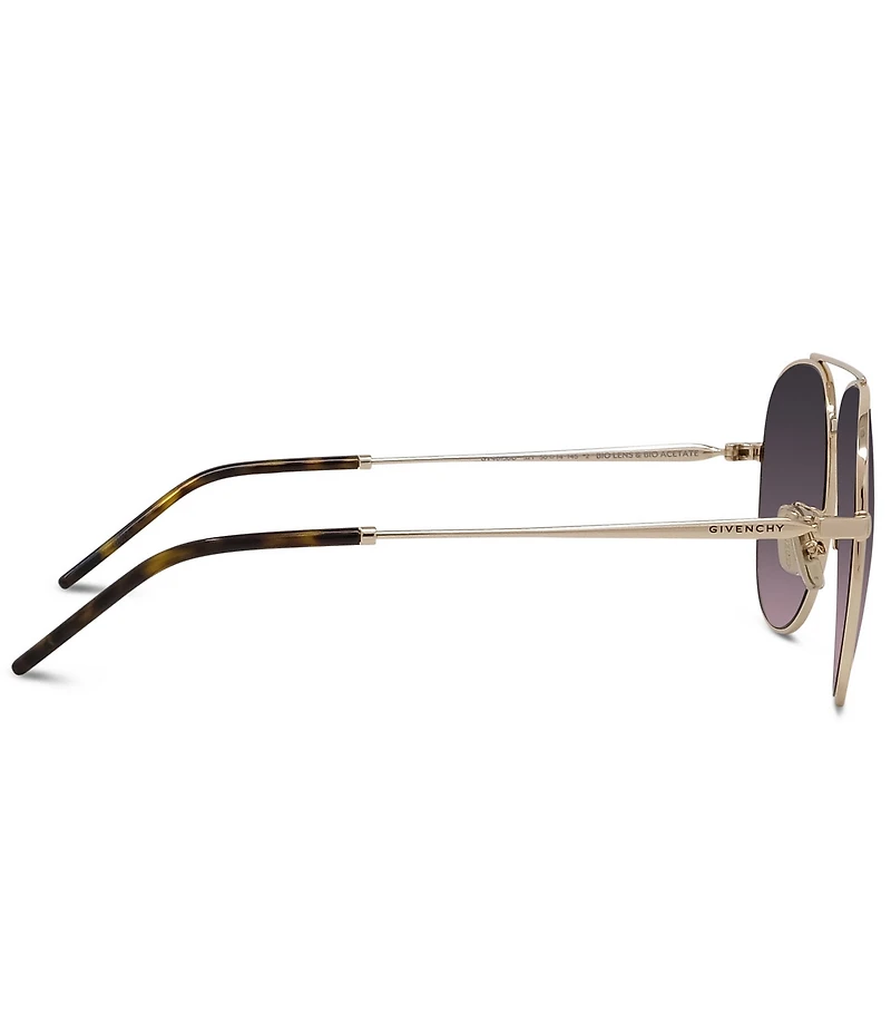 Givenchy Unisex City 58mm Aviator Sunglasses