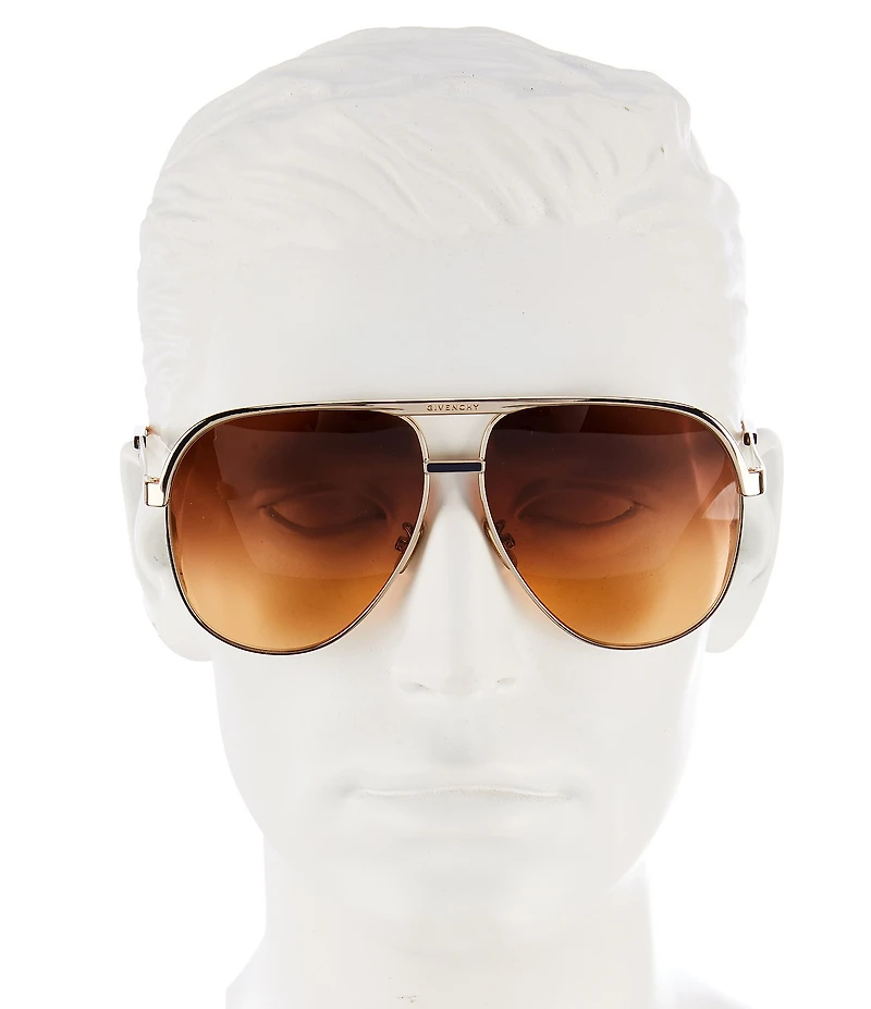 Givenchy Unisex G Ride 62mm Gradient Aviator Sunglasses
