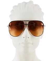 Givenchy Unisex G Ride 62mm Gradient Aviator Sunglasses
