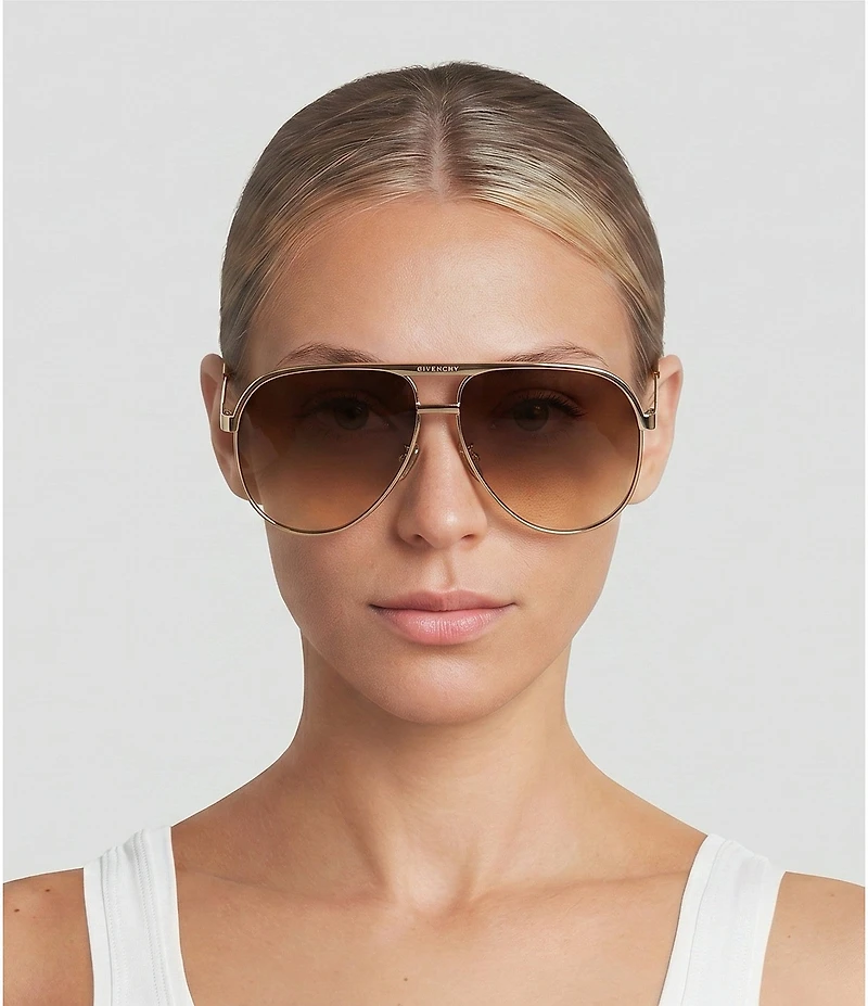 Givenchy Unisex G Ride 62mm Gradient Aviator Sunglasses