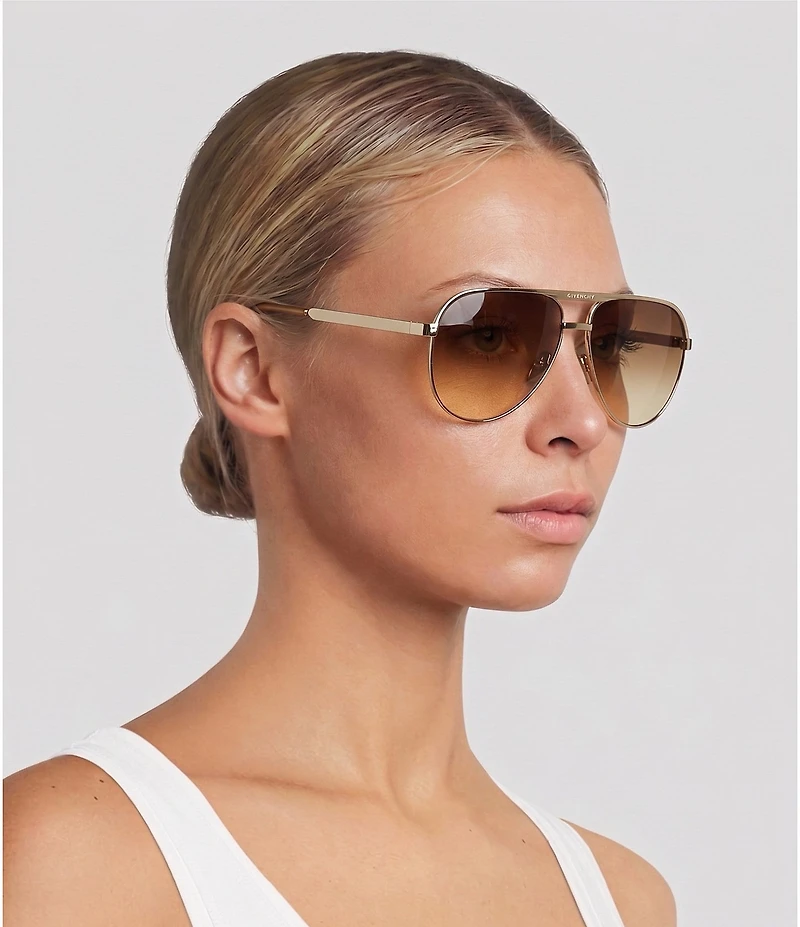 Givenchy Unisex G Ride 62mm Gradient Aviator Sunglasses
