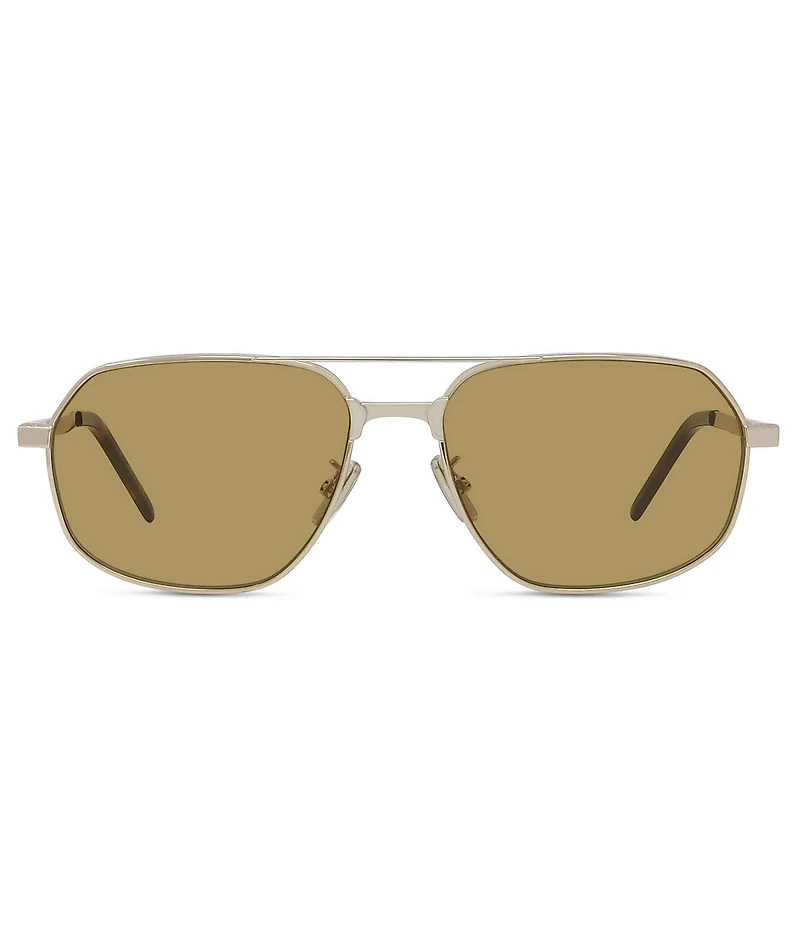 Givenchy Unisex Giv One 57mm Aviator Sunglasses