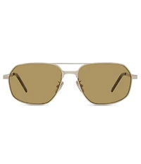 Givenchy Unisex Giv One 57mm Aviator Sunglasses
