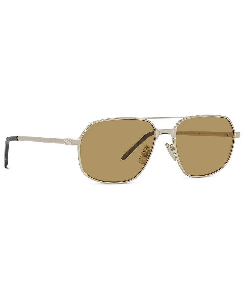 Givenchy Unisex Giv One 57mm Aviator Sunglasses