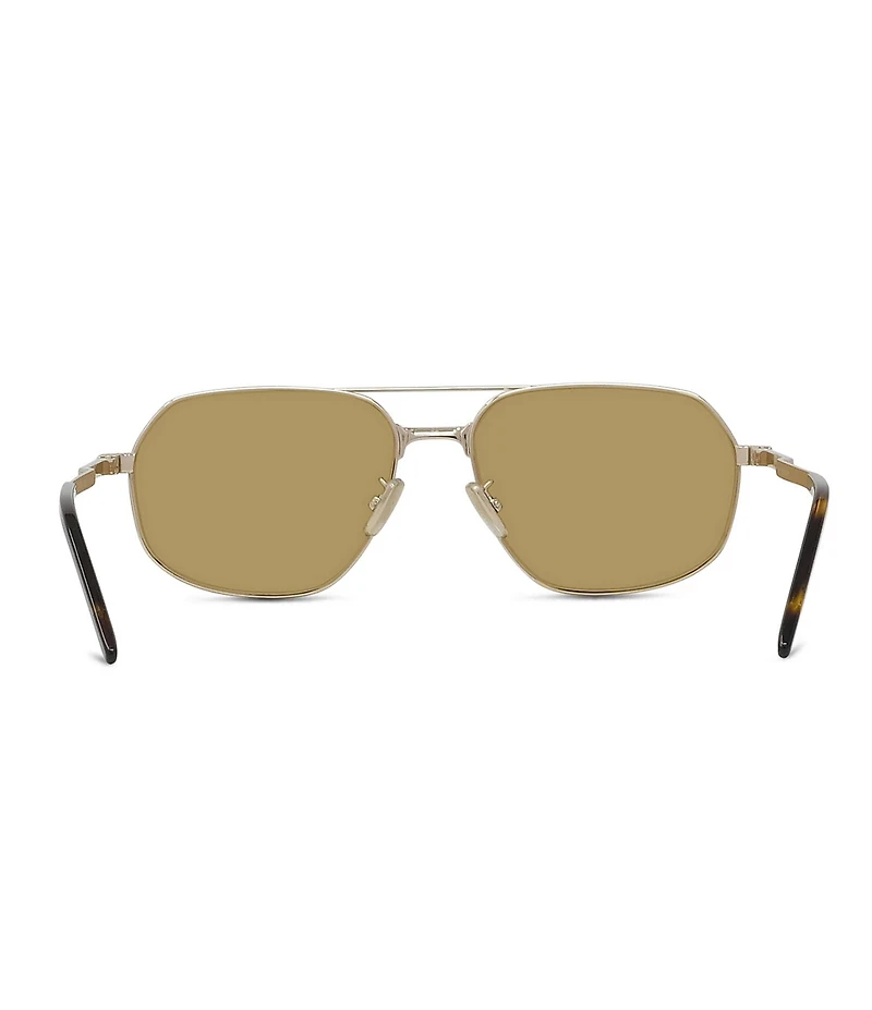 Givenchy Unisex Giv One 57mm Aviator Sunglasses