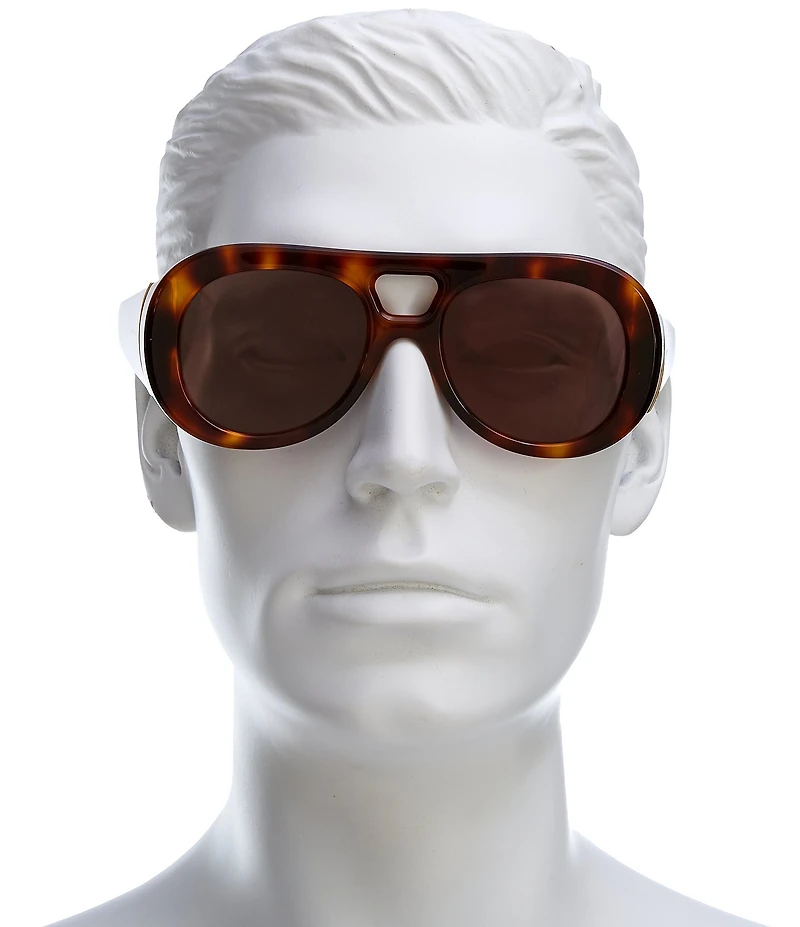 Givenchy Unisex Givenchy Bold 53mm Aviator Sunglasses