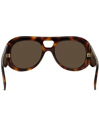 Givenchy Unisex Givenchy Bold 53mm Aviator Sunglasses
