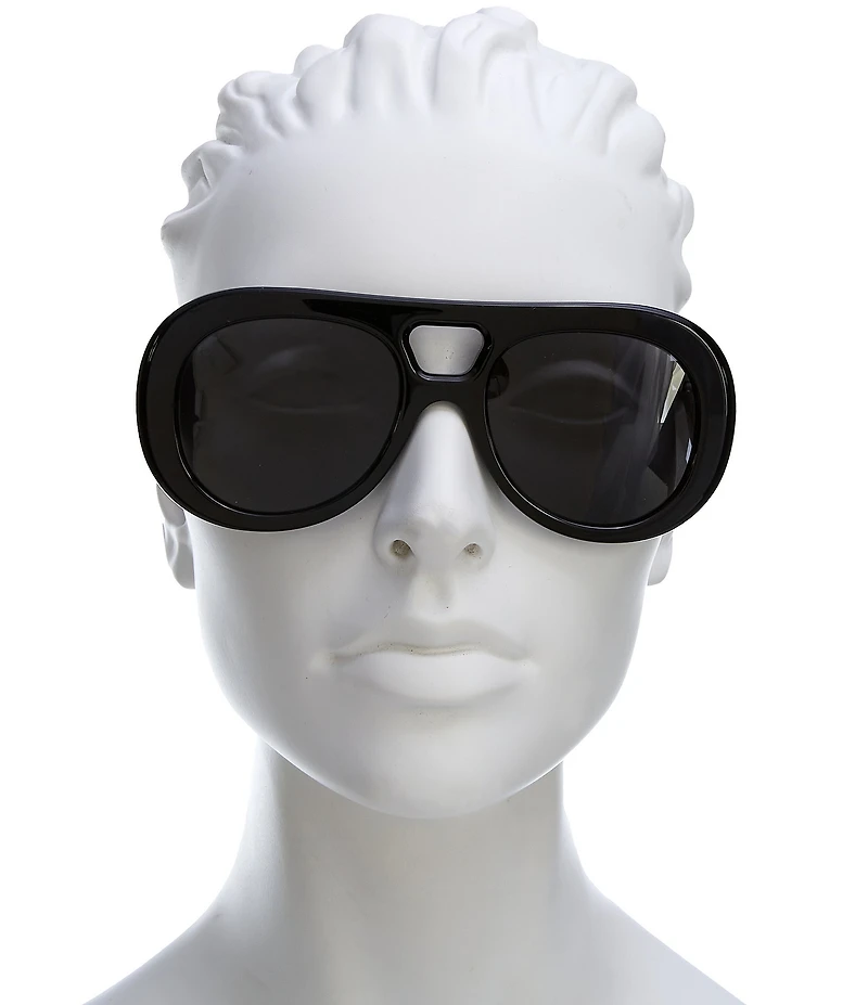 Givenchy Unisex Givenchy Bold 53mm Aviator Sunglasses