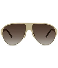 Givenchy Unisex Givenchy Bold 57mm Navigator Sunglasses