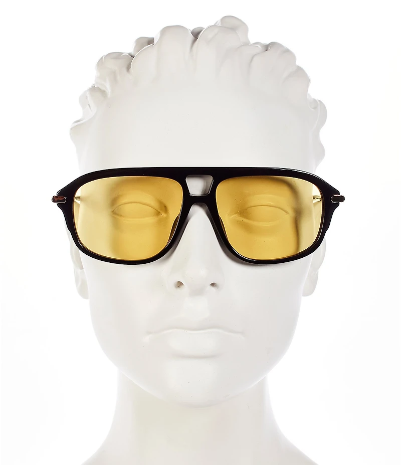 Givenchy Unisex GV One 55mm Aviator Sunglasses