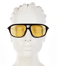 Givenchy Unisex GV One 55mm Aviator Sunglasses