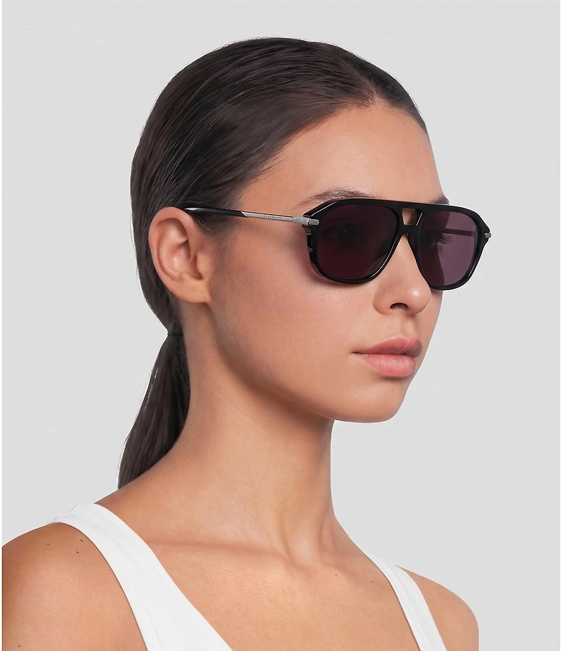Givenchy Unisex GV One 55mm Aviator Sunglasses