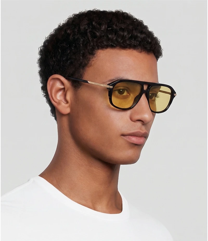 Givenchy Unisex GV One 55mm Aviator Sunglasses