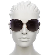 Givenchy Unisex GV Speed 58mm Butterfly Sunglasses