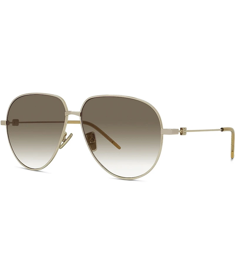 Givenchy Unisex GV Speed 60mm Mirrored Aviator Sunglasses