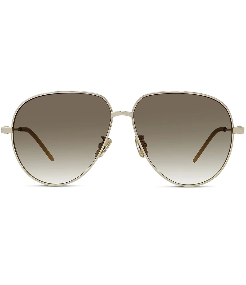 Givenchy Unisex GV Speed 60mm Mirrored Aviator Sunglasses