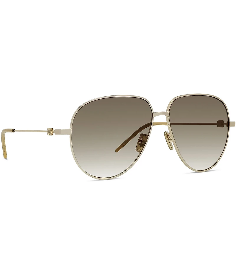 Givenchy Unisex GV Speed 60mm Mirrored Aviator Sunglasses