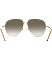 Givenchy Unisex GV Speed 60mm Mirrored Aviator Sunglasses