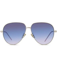 Givenchy Unisex GV Speed 60mm Mirrored Aviator Sunglasses