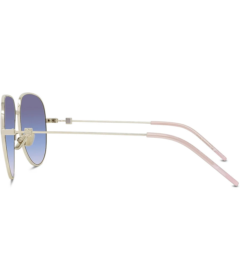 Givenchy Unisex GV Speed 60mm Mirrored Aviator Sunglasses