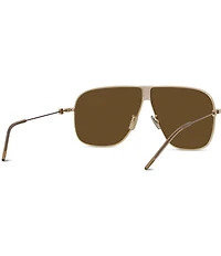 Givenchy Unisex GV Speed 64mm Aviator Sunglasses