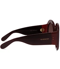 Givenchy Women's Fashion Show 56mm Gradient Retro Round Sunglasses
