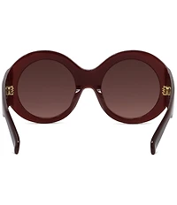 Givenchy Women's Fashion Show 56mm Gradient Retro Round Sunglasses