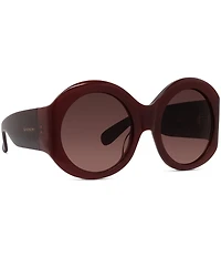 Givenchy Women's Fashion Show 56mm Gradient Retro Round Sunglasses