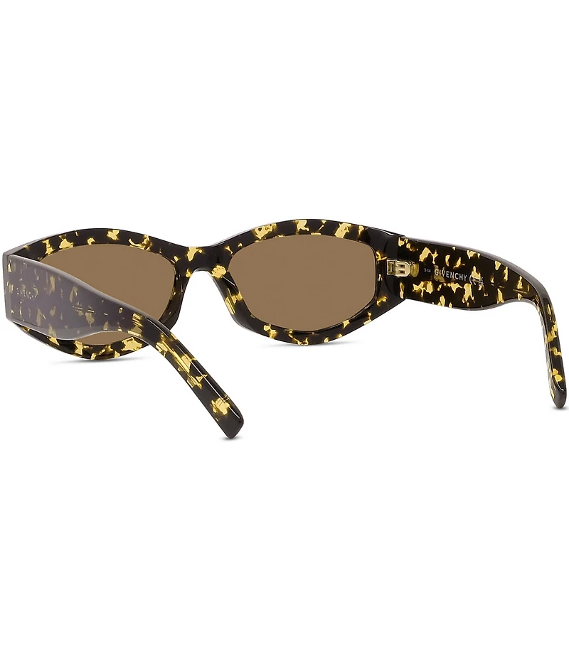 Givenchy Women's GV Day 54mm Geometric Cat Eye Havana Sunglasses