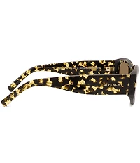 Givenchy Women's GV Day 54mm Geometric Cat Eye Havana Sunglasses