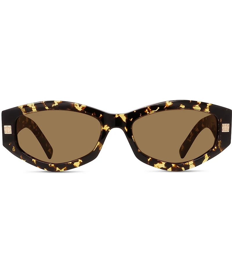 Givenchy Women's GV Day 54mm Geometric Cat Eye Havana Sunglasses