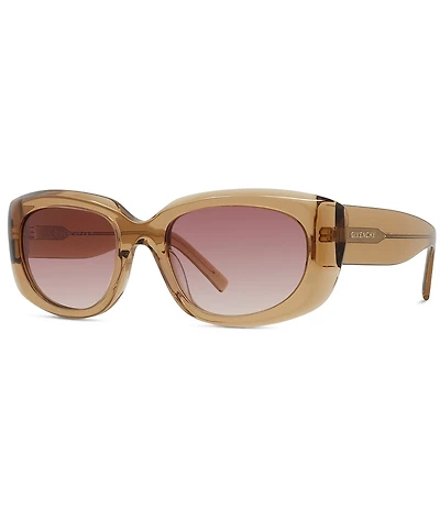 Givenchy Women's GV Day 54mm Geometric Rectangle Gradient Sunglasses