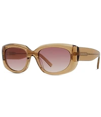 Givenchy Women's GV Day 54mm Geometric Rectangle Gradient Sunglasses