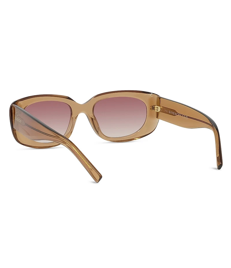 Givenchy Women's GV Day 54mm Geometric Rectangle Gradient Sunglasses