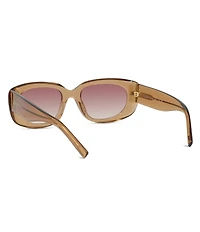 Givenchy Women's GV Day 54mm Geometric Rectangle Gradient Sunglasses