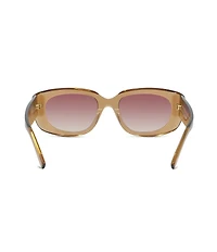 Givenchy Women's GV Day 54mm Geometric Rectangle Gradient Sunglasses