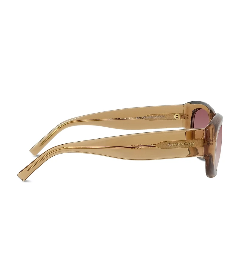 Givenchy Women's GV Day 54mm Geometric Rectangle Gradient Sunglasses