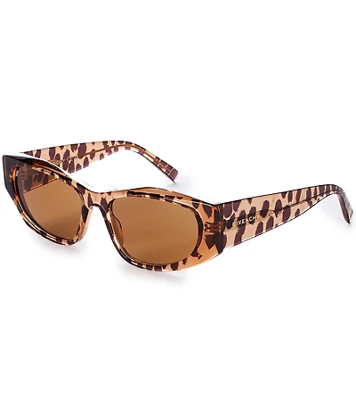 Givenchy Women's GV Day 56mm Cheetah Print Cat Eye Sunglasses