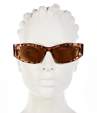 Givenchy Women's GV Day 56mm Cheetah Print Cat Eye Sunglasses