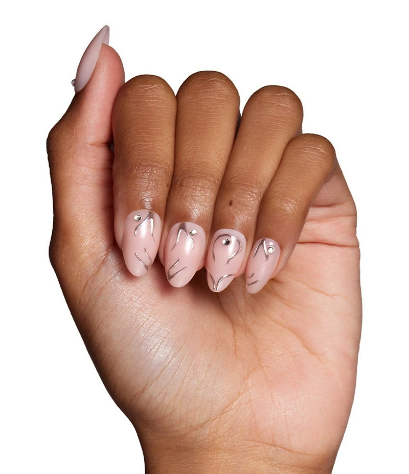 GLAMNETIC Astro Short Almond Nails