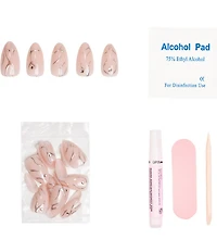 GLAMNETIC Astro Short Almond Nails