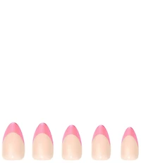 GLAMNETIC Bubble Gum Glaze Short Almond Nails