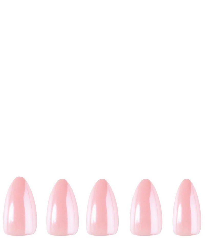 GLAMNETIC First Kiss Short Almond Nails