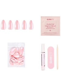 GLAMNETIC First Kiss Short Almond Nails
